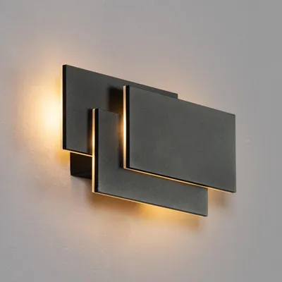 Produktbild von KOSILUM - Wandleuchte, Aluminium - Schwarz - Trio