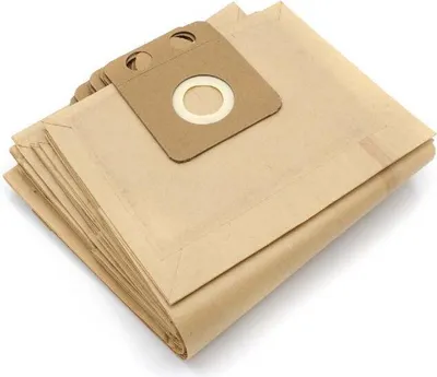 Produktbild von vhbw 10x Staubbeutel kompatibel mit Nilfisk Alto 222 518 00 / 22251800, 1000 GD / 1000GD, 820 174 01 Staubsauger - 44,5cm x 22cm braun