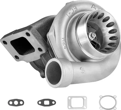 Produktbild von Turbosprężarka VEVOR z zestawem uszczelek Zamiennik turbosprężarki do silników samochodowych kompatybilny z silnikami o pojemności skokowej 2,5 l - 6 l, turbosprężarka silnika odporna na ciepło