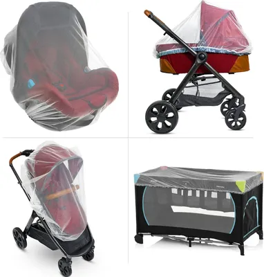 Produktbild von Kinderwagen-Klamboe mit Elastik und Zugleine