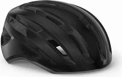 Produktbild von MET MILES Fahrradhelm, glänzend schwarz, Größe M/L