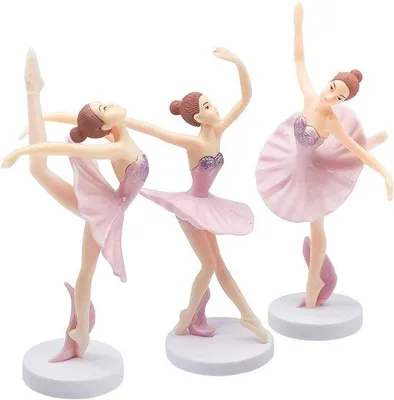 Immagine prodotto di Set di 3 figurine di ballerine