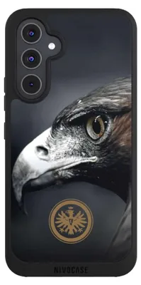 Produktbild von NIVOCASE Handyhülle für Samsung Galaxy A54 5G  Hülle NIVOpure Case Schwarz Adler Eintracht Frankfurt Offizielles Lizenzprodukt