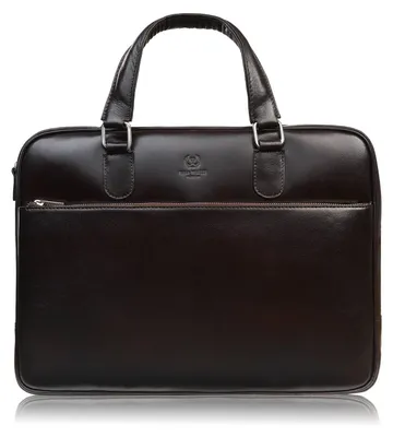 Produktbild von Herren-Dokumententasche aus braunem Leder Paolo Peruzzi T-145-BR