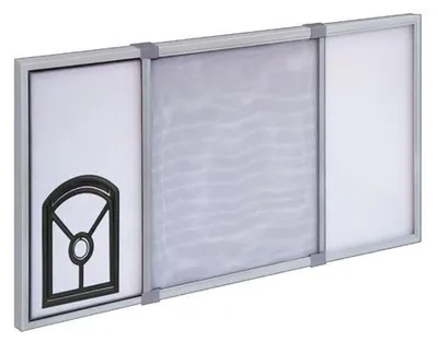 Image de Moustiquaire Extensible Chatière Protection Insecte & Accès Animal - Irs