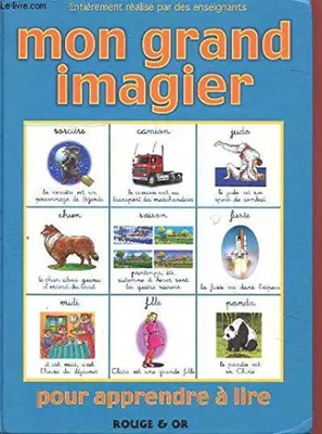 Image de Mon grand imagier pour apprendre à lire