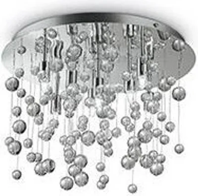 Produktbild von Neve Zeitgenössische Deckenleuchte Metall Chrom 8 Lichter G9 3W 3000K Warmes Licht