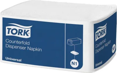 Zdjęcie produktu dla Klika - Servet | Papier 1-warstwowy | Nova fold | 33x30cm | Biały | 7200 sztuk