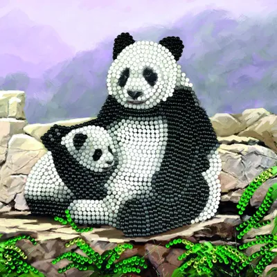 Obrázok produktu pre CRAFT Buddy Panda, Detská remeselná súprava, 6 rok / roky, Viacfarebný