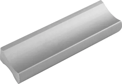Produktbild von Alles im Griff Möbelgriff Alto LA 160mm - flacher Schubladengriff Breite 200mm - ideal als Griff für Schubladen, Aluminium natur eloxiert