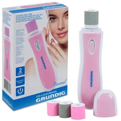 Immagine prodotto di GRUNDIG Lima elettrica per unghie con 3 rulli lucidanti