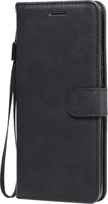 Produktbild von Xiaomi Mi 10 Lite Hülle - Coverup Klapphülle - Schwarz