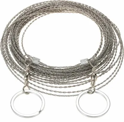 Produktbild von 10 Meter langes Outdoor-Sägekabel, Dekupiersäge-Überlebenskabel, Kettensägenkabel