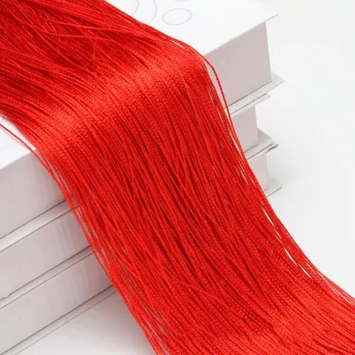 Drahtvorhang 1 m × 2 m, rot, Polyester, 1 Stück