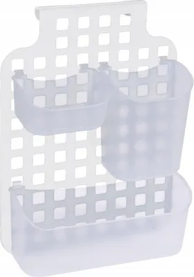 Obrázok produktu pre Kúpeľňový organizér Bathroom Solutions, polypropylén, 39x29x9 cm, biely