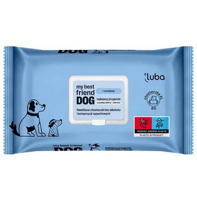 Produktbild von Luba Premium Feuchttücher für Haut & Fellpflege, 60 Stück