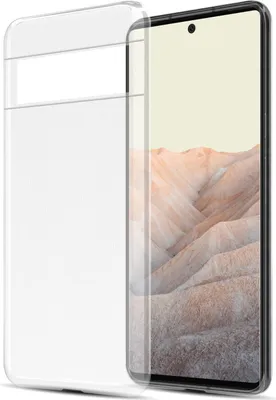 Produktbild von Cadorabo Hülle für Google PIXEL 6 PRO Schutz Hülle in Transparent Schutzhülle TPU Silikon Cover Etui Case