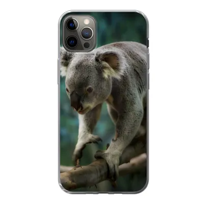 Produktbild von MuchoWow® Handyhülle Schutzhülle Hülle für iPhone 13 Pro Max Koala - Baum - Klettern - Kinder - Jungen - Mädchen Silikon Softcase Handy Hülle - Mobiltelefon