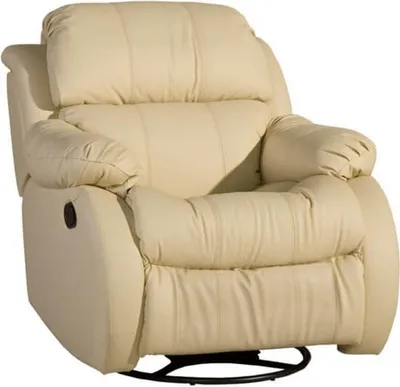 Obrázok produktu pre Kreslo Real Swivel Beige Seat TV Lounge Club Single Armchair Nábytok Čalúnenie New