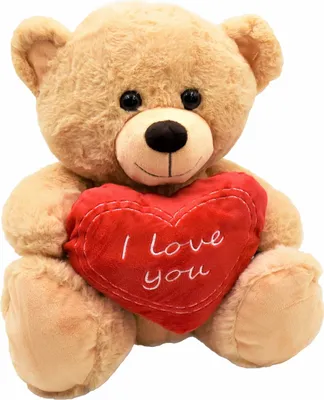 Produktbild von Bär mit Herz I love you Kuscheltier 30 cm