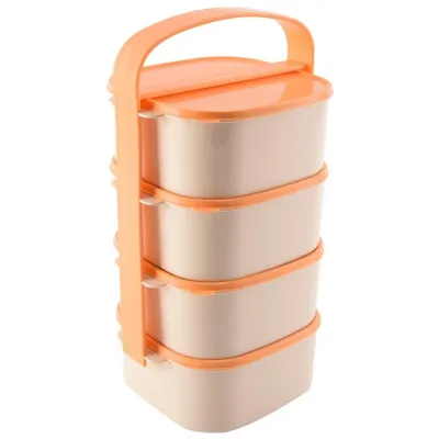 Immagine prodotto di ORION Contenitori portatili per il pranzo / pentole 4x1,15l
