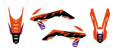 Obrázek produktu pro SADA NÁLEPKOVÝCH PRVKŮ DREAM 5 SXF, modely 2013-2015