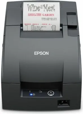 Produktbild von Epson TM-U220IIB, 16 Zeichen pro Zoll, Grau, 20 KB, 64 dB, ESC/POS, USB 2.0