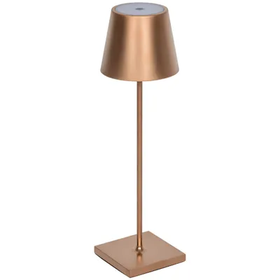 Immagine prodotto di Nuindie LED lampada da tavolo ricaricabile lampada da tavolo per esterni IP54 bronzo Flex-Mood 2700/2200K