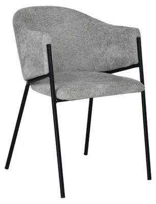 Obrázek produktu pro HowHomely | Kuchyňská židle – jídelní židle – 55 x 62 x 78 cm – šedá – jídelní židle – čalouněná židle
