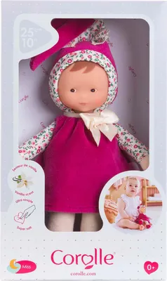 Immagine prodotto di Bambola Corolle - Bambola Rosa Grenadine 25 cm corpo morbido Baby