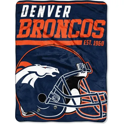Produktbild von Northwest NFL Denver Broncos Mikro Plüschdecke 150x115cm