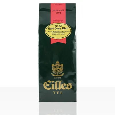 Produktbild von EILLES Tee Earl Grey Blatt Nr. 42, 250g loser Tee