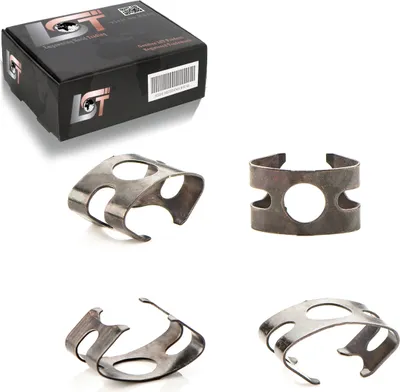 Produktbild von 4x Bremsschlauch Klammern Befestigung Bremsleitungen für AUDI 80 90 100 / COUPE