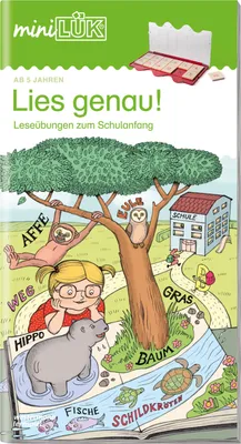 Produktbild von miniLÜK® Lies genau! 5 Jahre