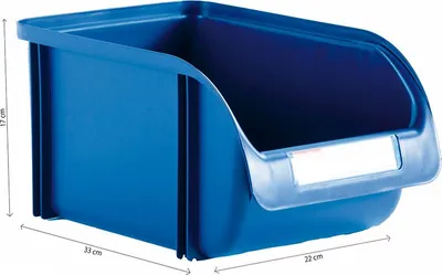 Image de Boîte Rangement Titanium Bleu Organisation Durable Et Stylée - Plastiken