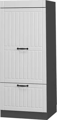 Produktbild von Mikrowellenschrank Vicco Fame-Line Weiß Landhaus 60 cm, Model 38581