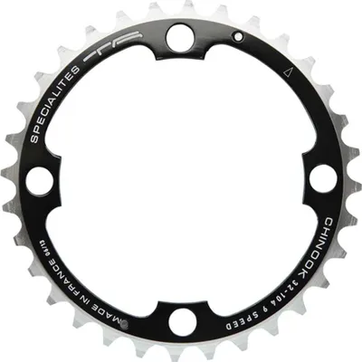 Produktbild von TA Kettenblatt Chinook 42Z schwarz Ø104 mitte.