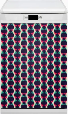 Produktbild von Magnete  Dekorative Magnet Folie für Geschirrspüler 45x80 cm Küche  - Colourphul -Muster