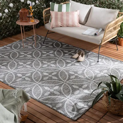 Zdjęcie produktu dla Volero - Dywan - Summer Pattern Szary - 240x330 cm