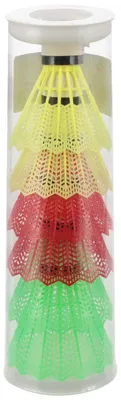 Produktbild von Bunte Badminton-Federbälle, 6er-Set, MEGA CREATIVE 532469