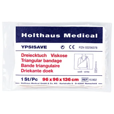 Produktbild von DREIECKTUCH YPSISAVE WEISS, 1 St