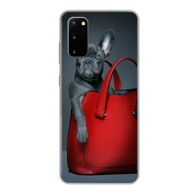 Produktbild von MuchoWow® Handyhülle Schutzhülle Hülle für Samsung Galaxy S20 Hund - Lustig - Tasche - Kinder - Jungen - Mädchen - Kinder Silikon Softcase Handy Hülle - Bild