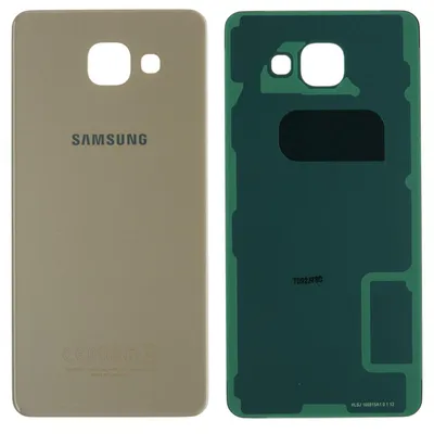 Produktbild von Samsung Galaxy A5 2016 (SM-A510F) Backcover + Kameraglas + Kleber, Gold