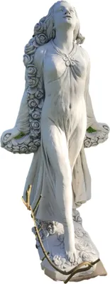 Produktbild von Schöne Statue Venus für den Garten den Vorgarten oder die Einfahrt bestehend aus Steinguss ist Frostfest Witterungsbeständig und Neu 163cm H, PO-1939