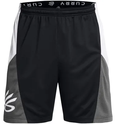 Produktbild von Under Armour - Basketball-Shorts für Herren GT13186 (M Kurz) (Schwarz/Grau)