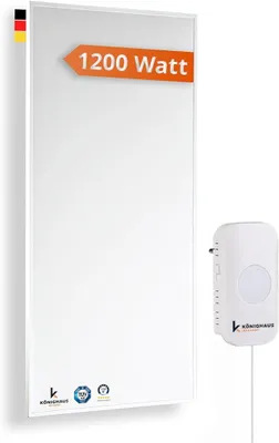 Produktbild von Infrarotheizung 1200 W - Smart Thermostat & App - 18-29 m?