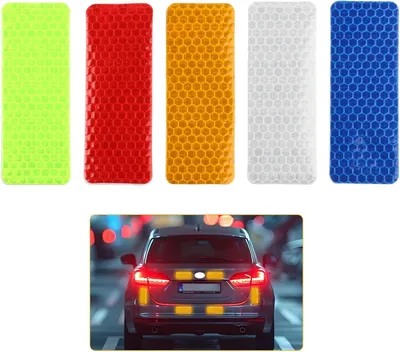 Productafbeelding van Reflecterende stickers - 100 stuks - Waterdicht