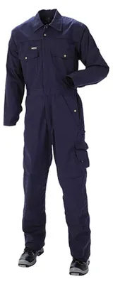 Arbeitsanzug 65% Polyester/35% Baumwolle marineblau L