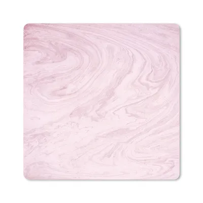Produktbild von MuchoWow® Mauspad Mousepad Marmor - Rosa - Muster 30x30 cm - Mousepads - Maus Mat - Pad - Mausunterlage - Gaming