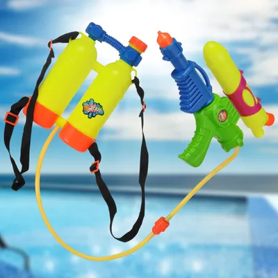 Produktbild von Haushalt Wasserpistole m.Rucksacktank